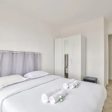 公寓 Vandrezanne 1 Stylish 2 Bed Views 巴黎
